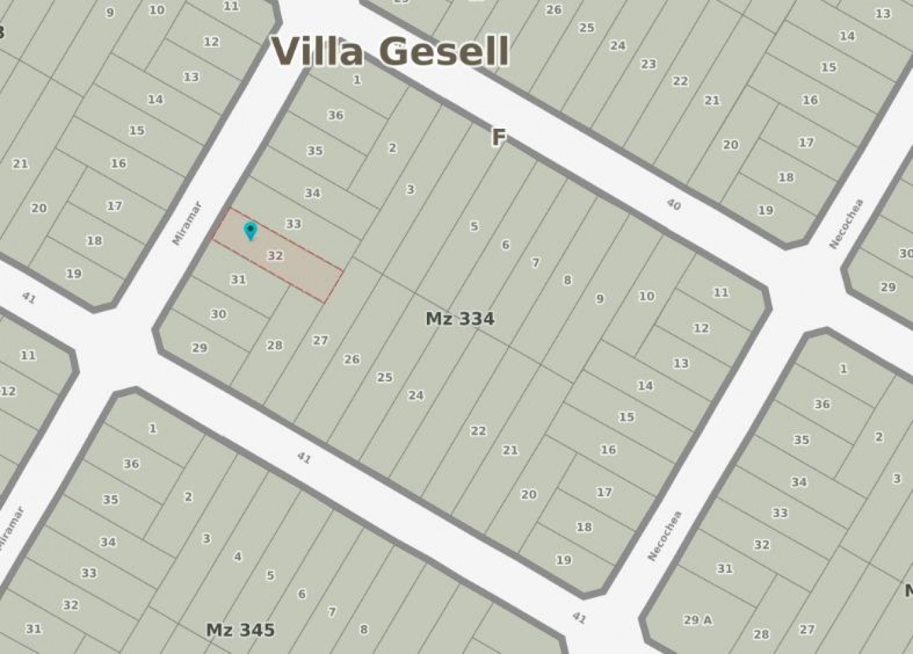 LOTE EN MAR AZUL