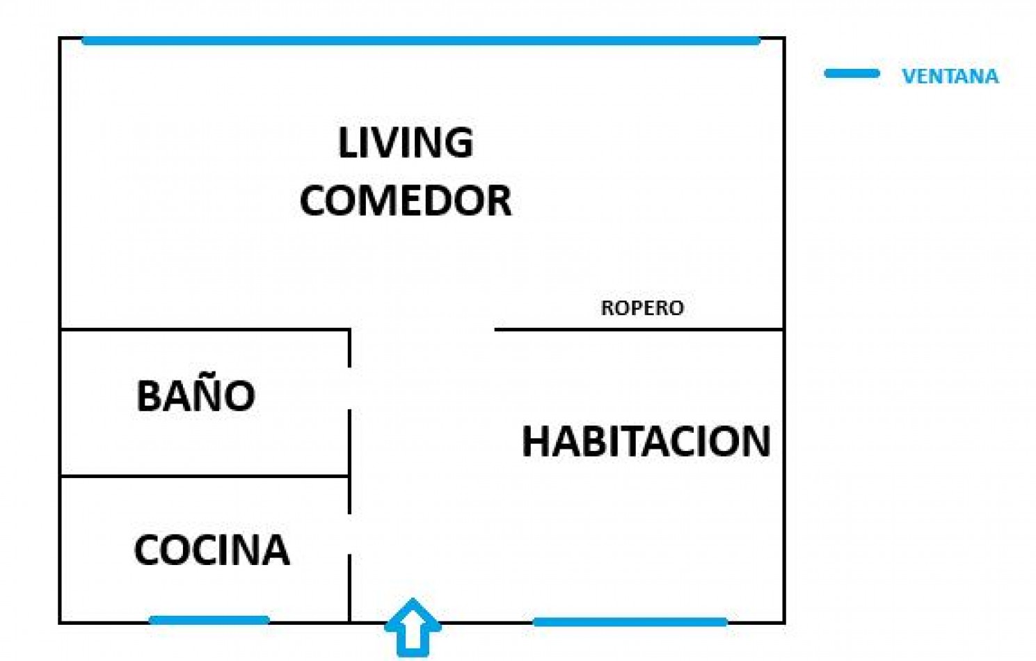DEPARTAMENTO CON VISTA AL MAR
