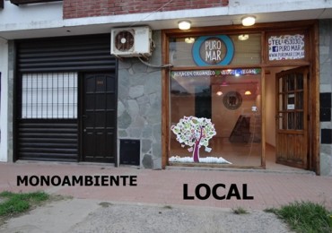 A LA VENTA - LOCAL CON MONOAMBIENTE EN ZONA CENTRO DE VILLA GESELL