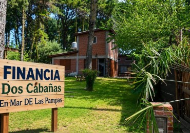  Dos cabañas financiadas - Mar de las Pampas